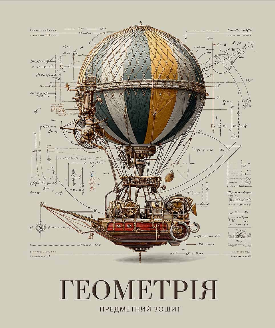 Зошит 48арк. кліт. Школярик Предметка-Геометрія №048-3719K