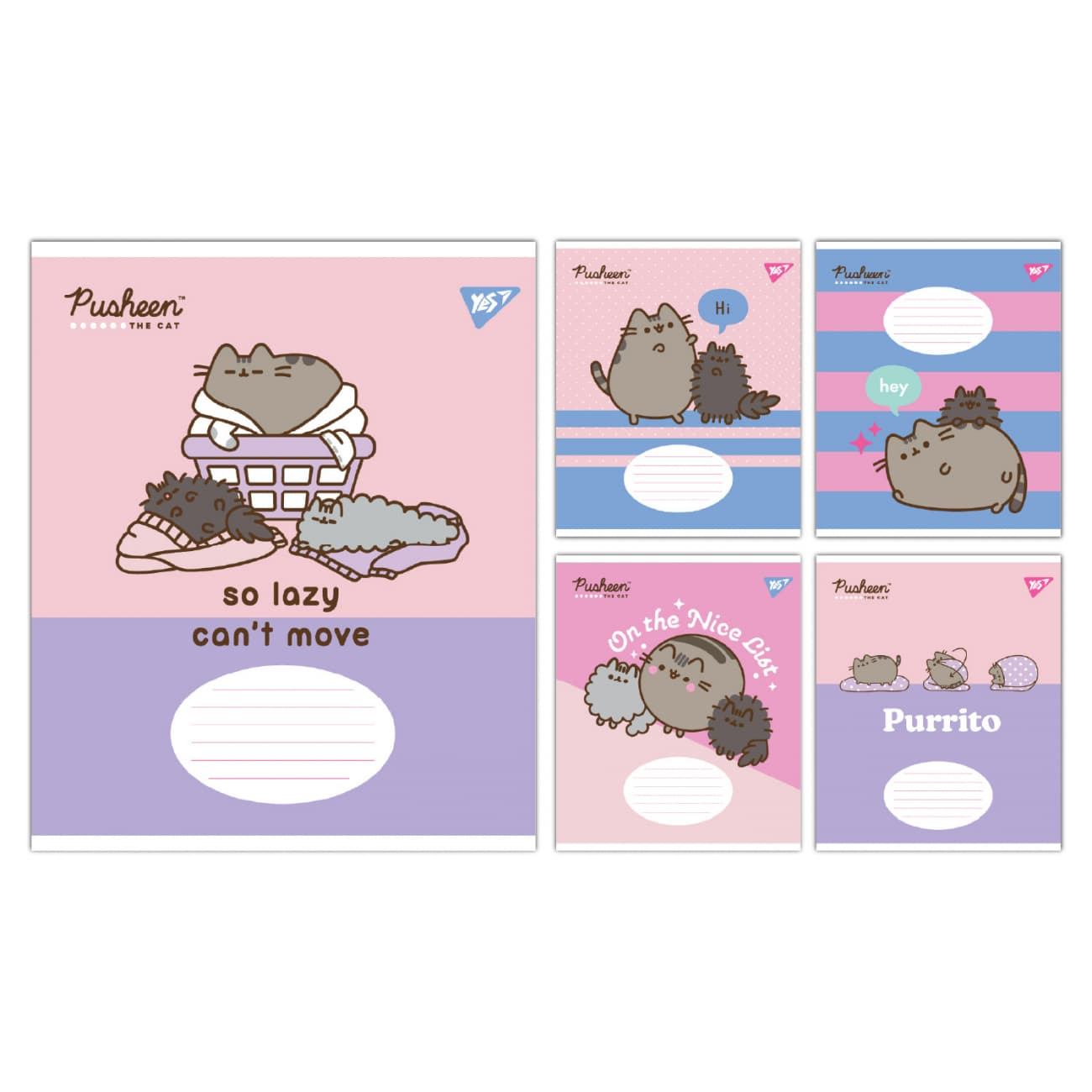 Тетрадь 12л. кос.лин. YES The Cat №767614(25)(500)