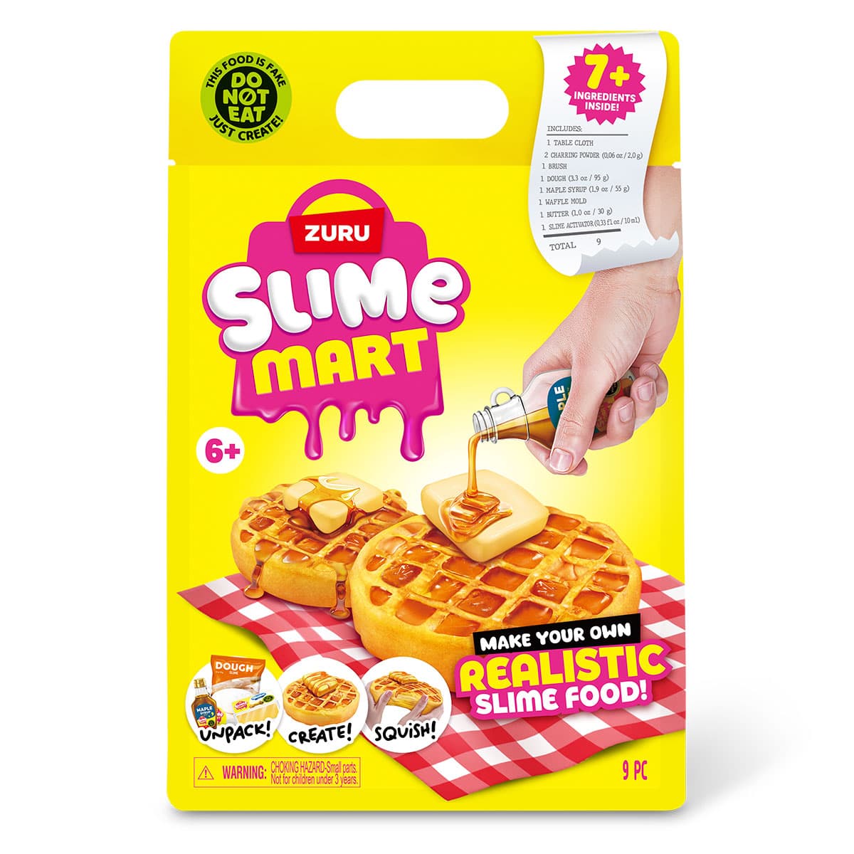 Ігровий набір "Slime Mart" серії Shopping Bag - Бельгійські вафлі №15901D/КіддіСвіт/