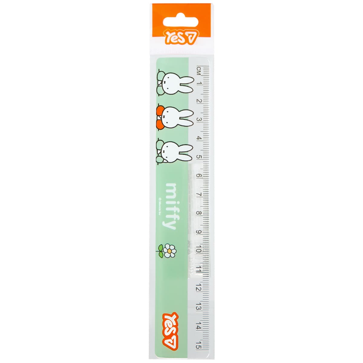 Линейка пласт. 15см "Yes" Miffy №370727